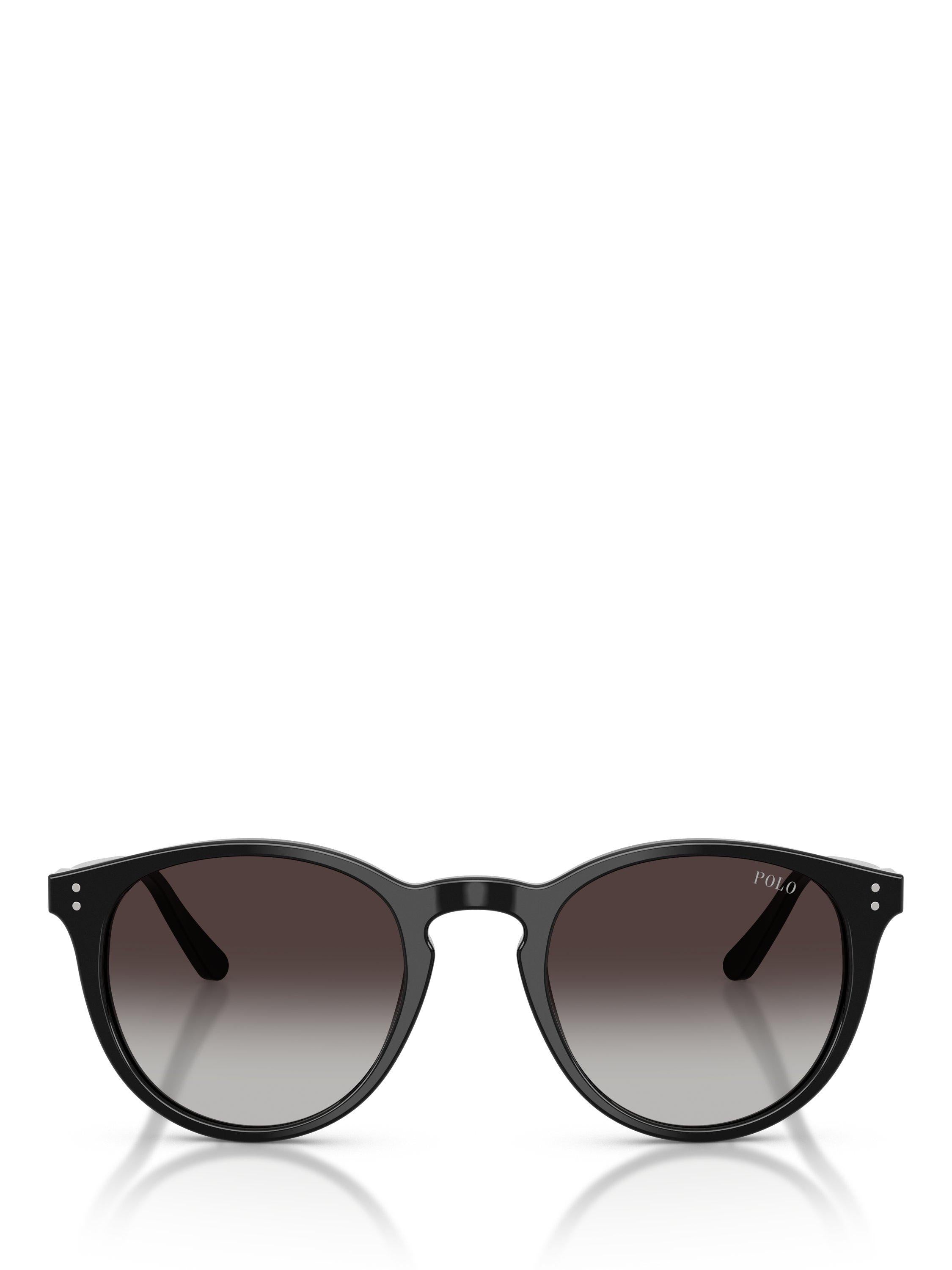 Ralph Lauren oval sunglasses black gradient lenses 50mm, UK version