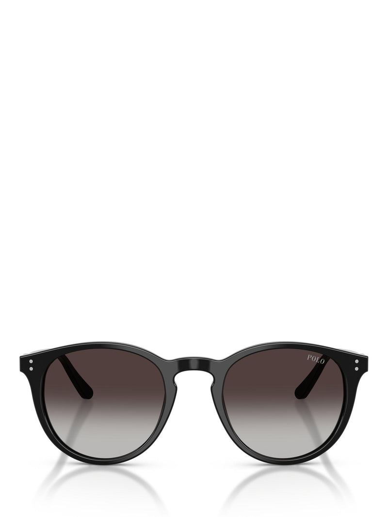 Ralph Lauren oval sunglasses black gradient lenses 50mm, UK version