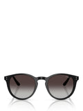 Ralph Lauren oval sunglasses black gradient lenses 50mm, UK version