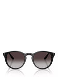 Ralph Lauren oval sunglasses black gradient lenses 50mm, UK version