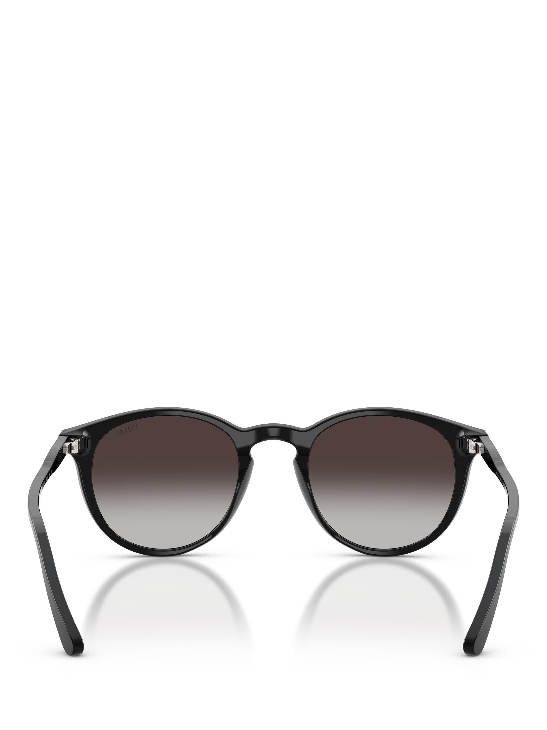 Ralph Lauren oval sunglasses black gradient lenses 50mm, UK version
