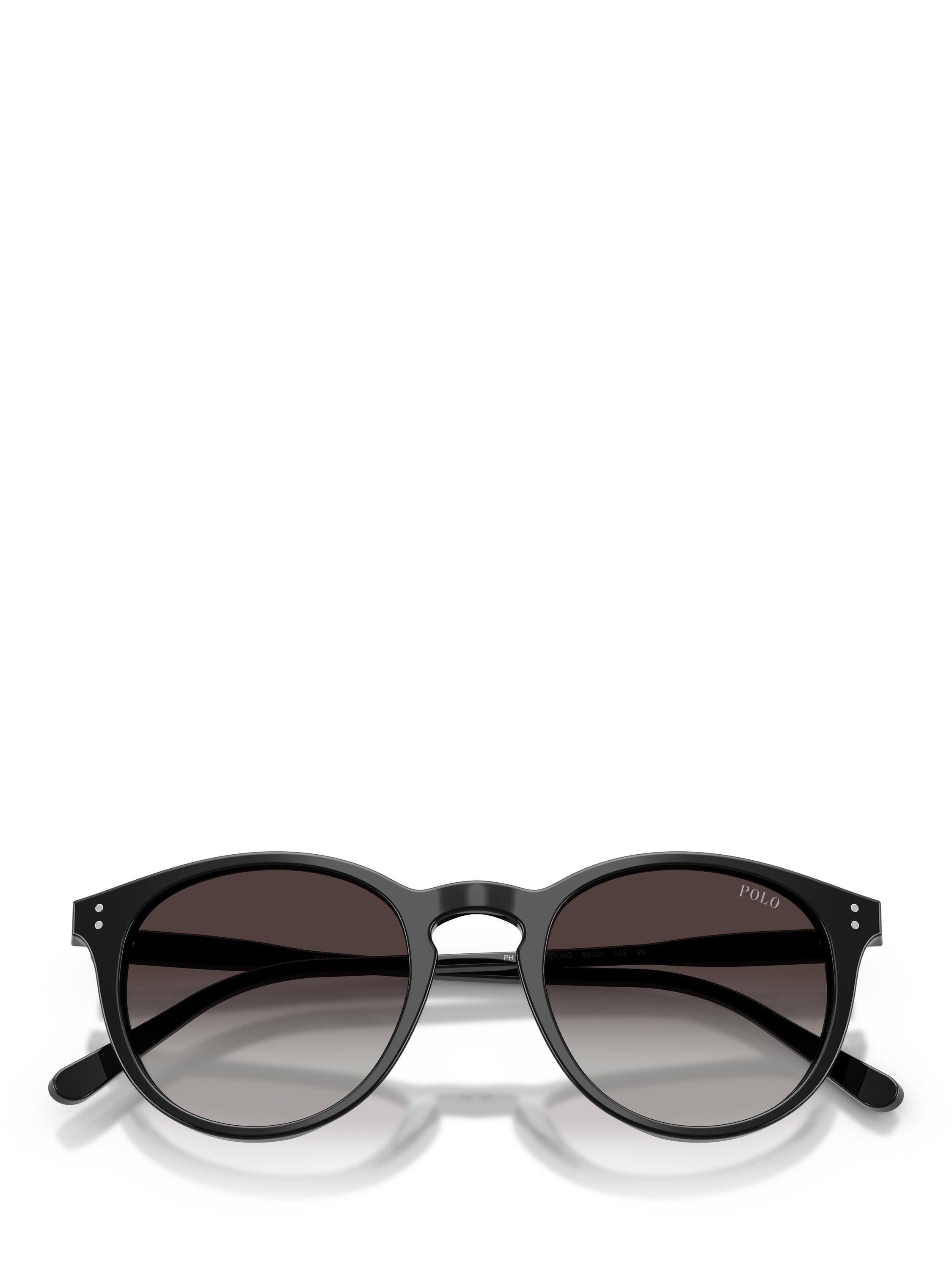 Ralph Lauren oval sunglasses black gradient lenses 50mm, UK version