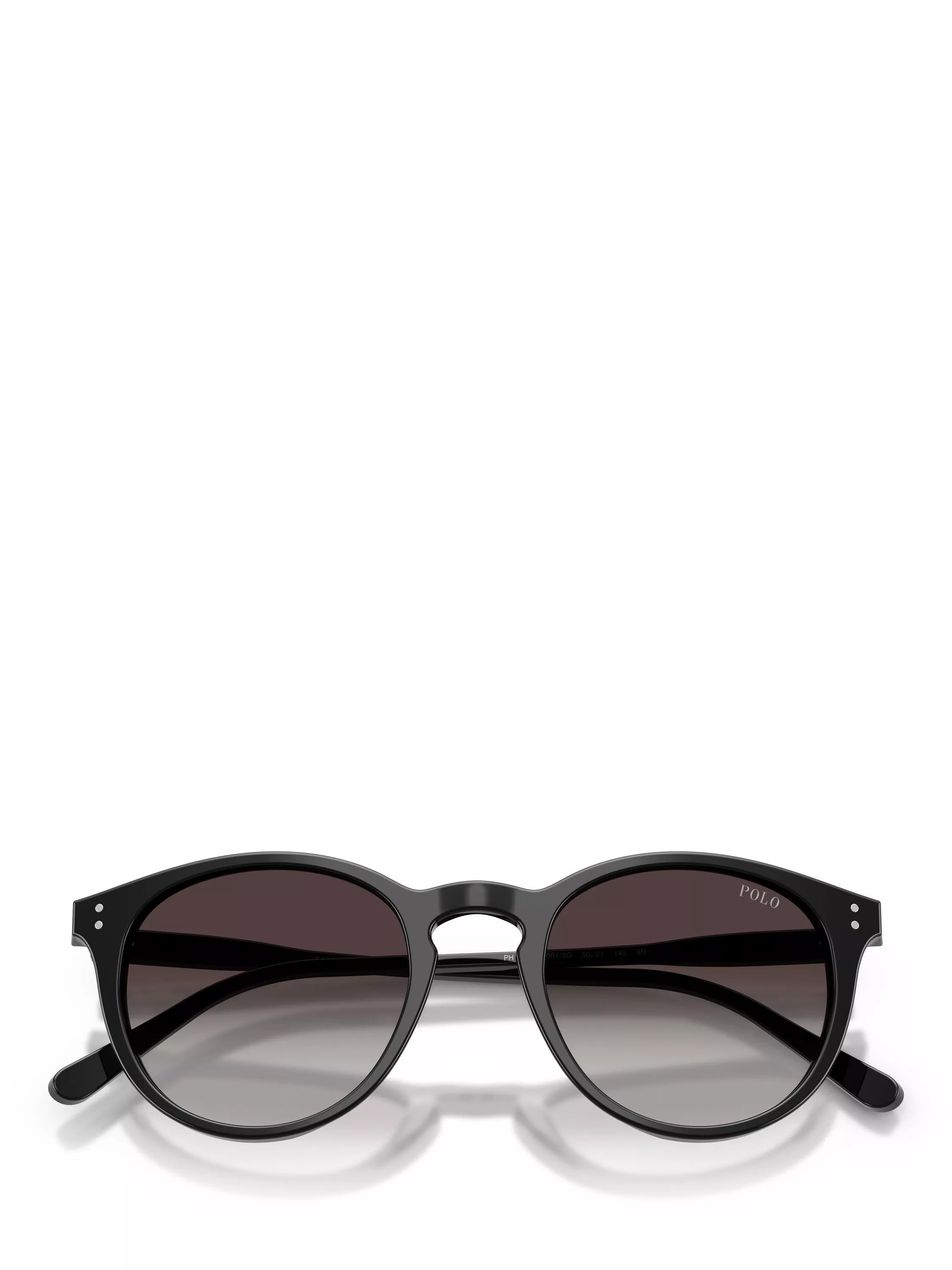 Ralph Lauren oval sunglasses black gradient lenses 50mm, UK version