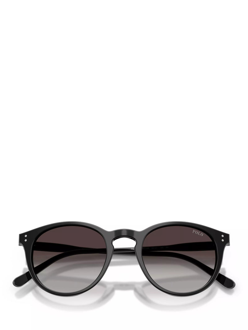 Ralph Lauren oval sunglasses black gradient lenses 50mm, UK version