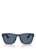 Ralph Lauren men's square sunglasses blue frame 56mm, imported from the UK