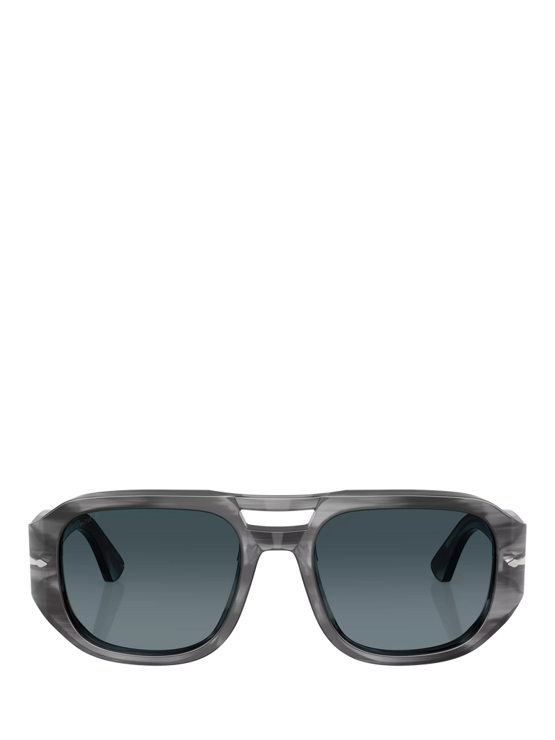 Persol square sunglasses gradient glass lenses 53mm, UK version