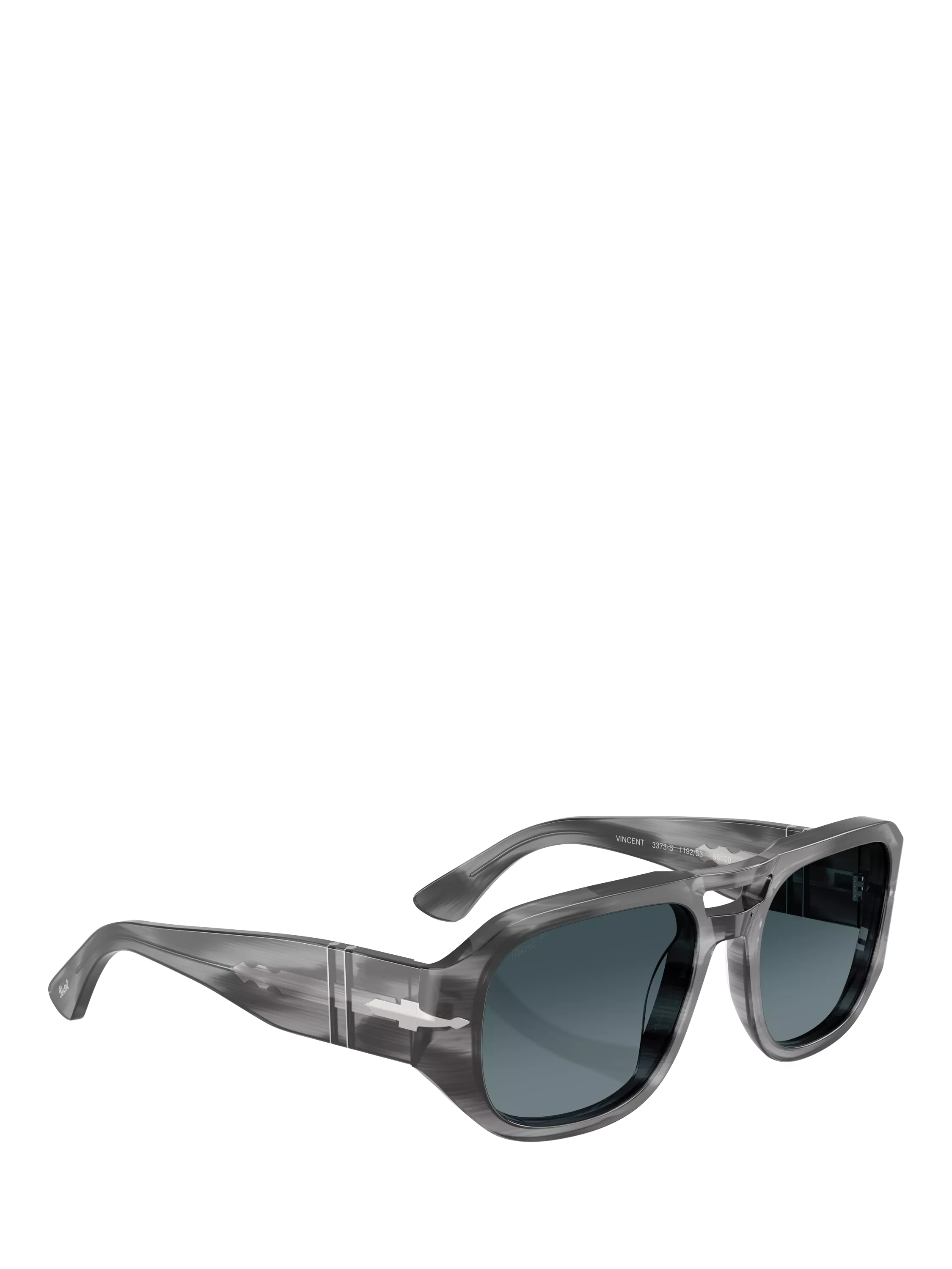 Persol square sunglasses gradient glass lenses 53mm, UK version