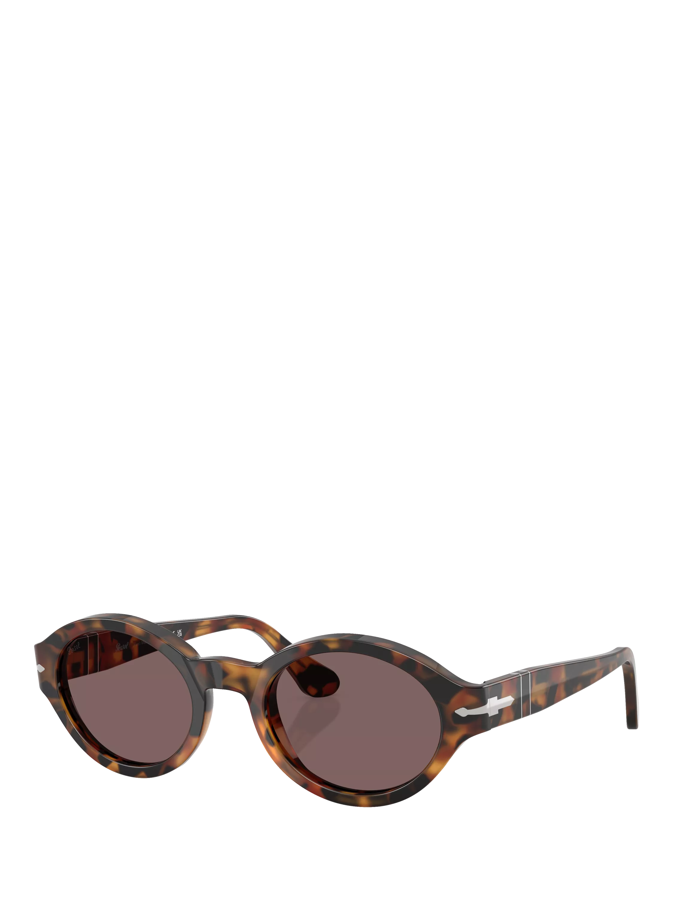 Persol PO3378 oval sunglasses Havana Purple 53mm - British product