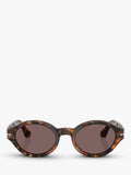 Persol PO3378 oval sunglasses Havana Purple 53mm - British product