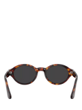 Persol oval sunglasses with polarized glass lenses, UK version