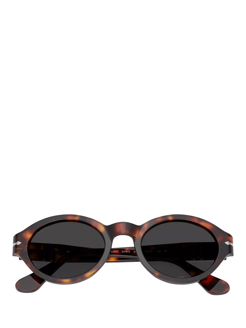 Persol oval sunglasses with polarized glass lenses, UK version