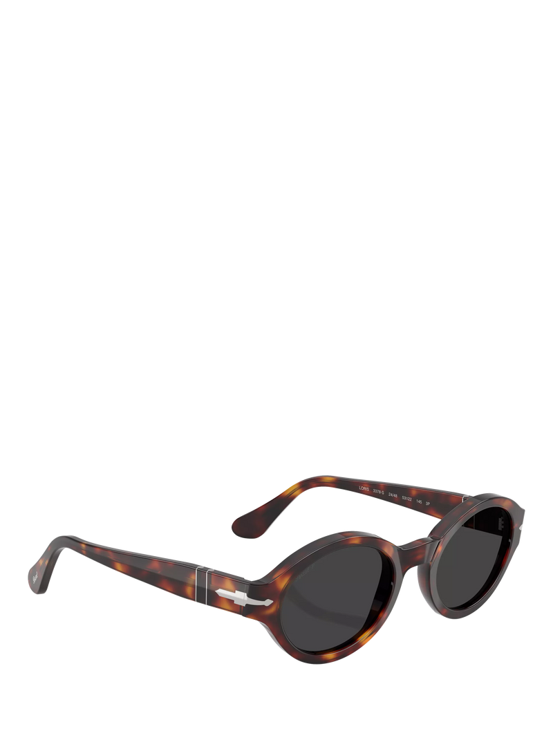 Persol oval sunglasses with polarized glass lenses, UK version