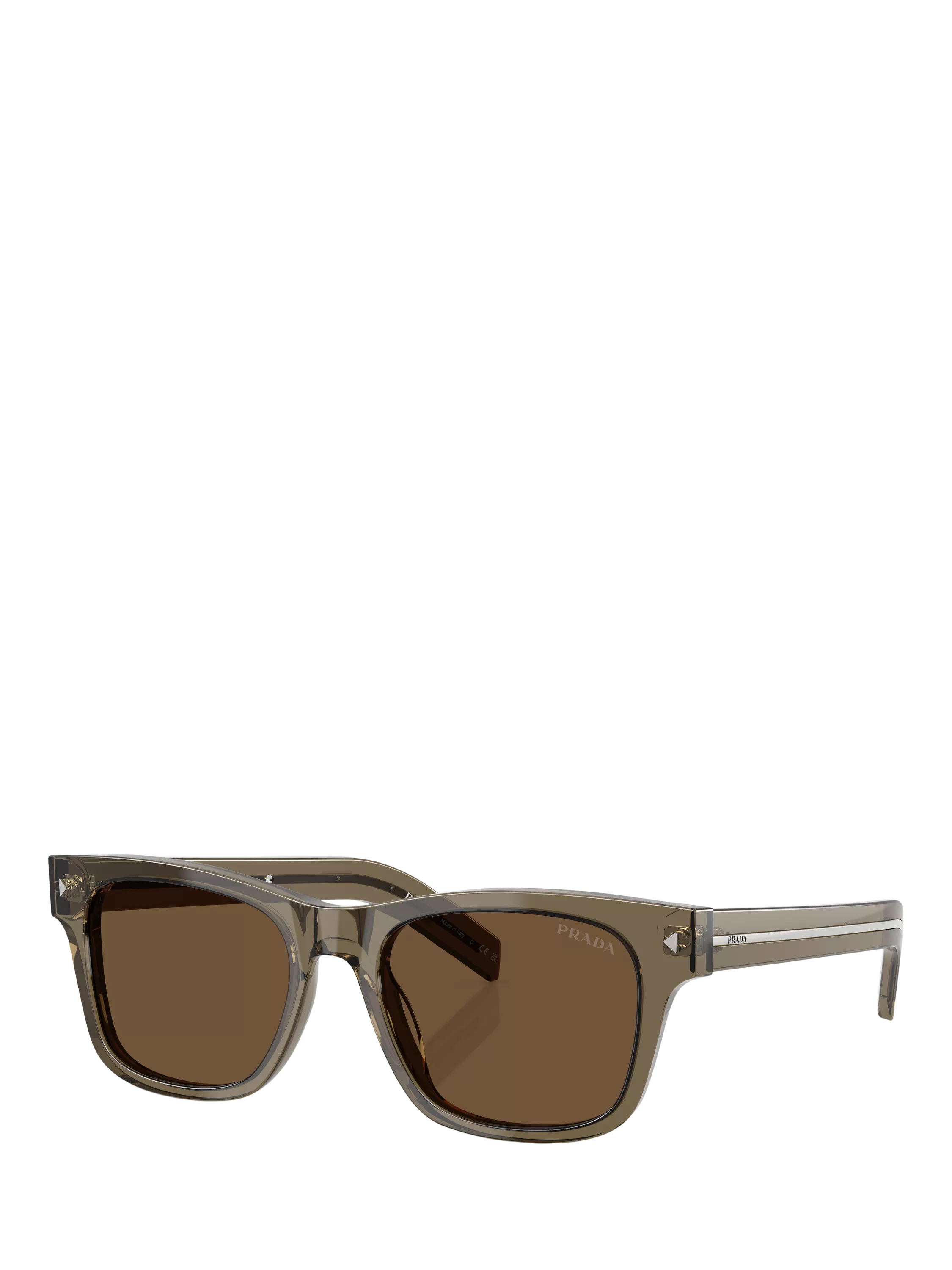 Prada PR A17S Men's Rectangular Sunglasses