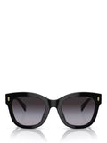Ralph Lauren oval black gradient sunglasses 52mm, UK version