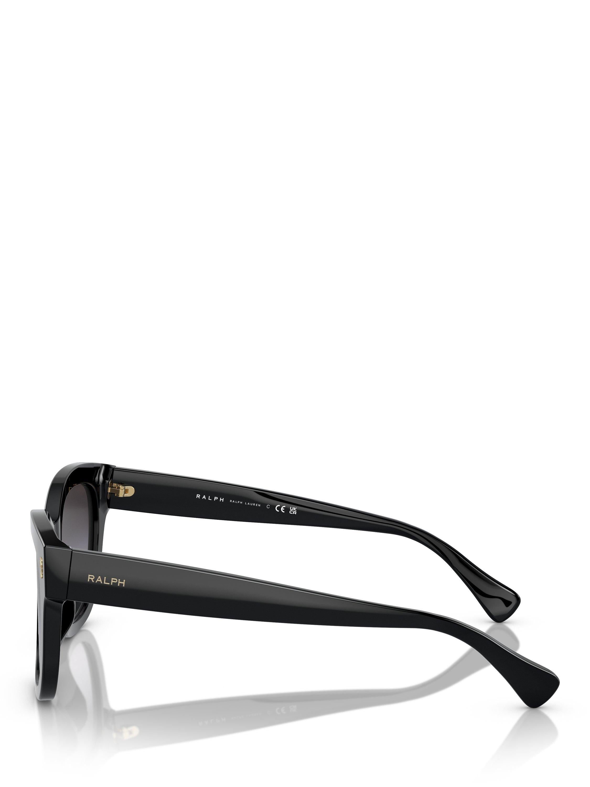Ralph Lauren oval black gradient sunglasses 52mm, UK version
