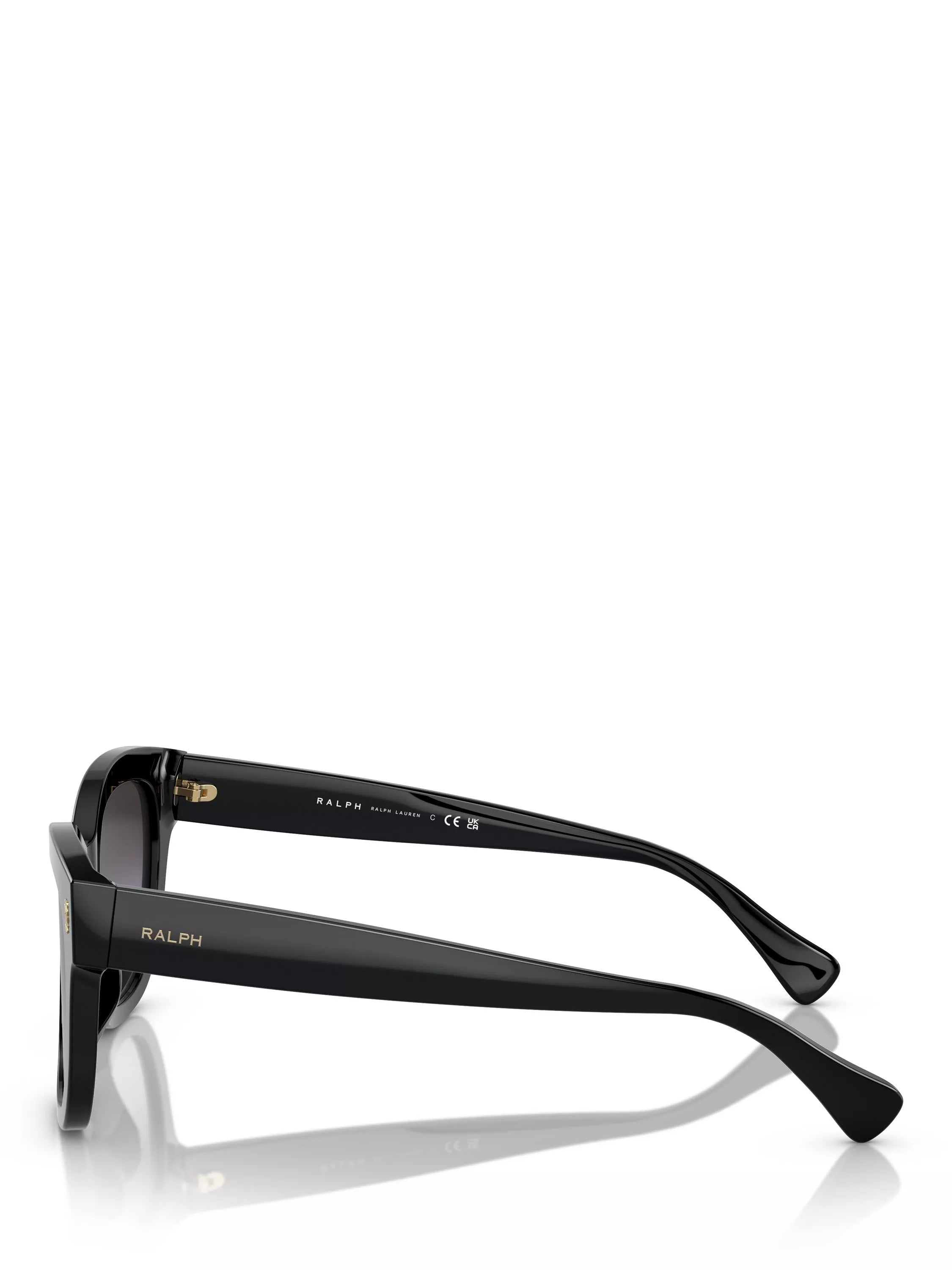 Ralph Lauren oval black gradient sunglasses 52mm, UK version