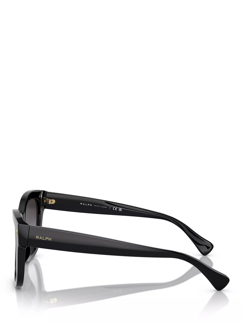 Ralph Lauren oval black gradient sunglasses 52mm, UK version