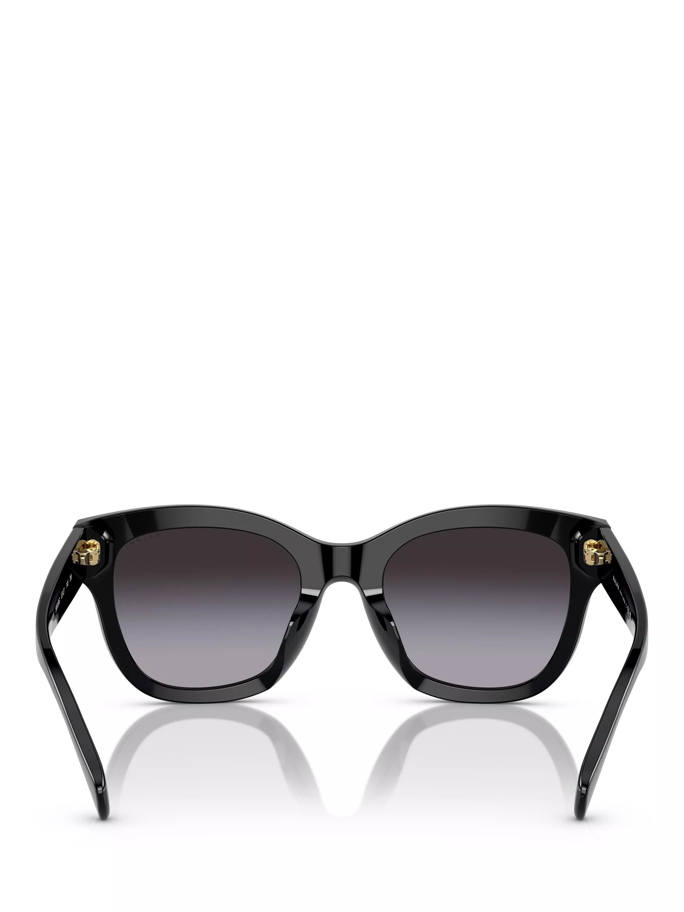 Ralph Lauren oval black gradient sunglasses 52mm, UK version