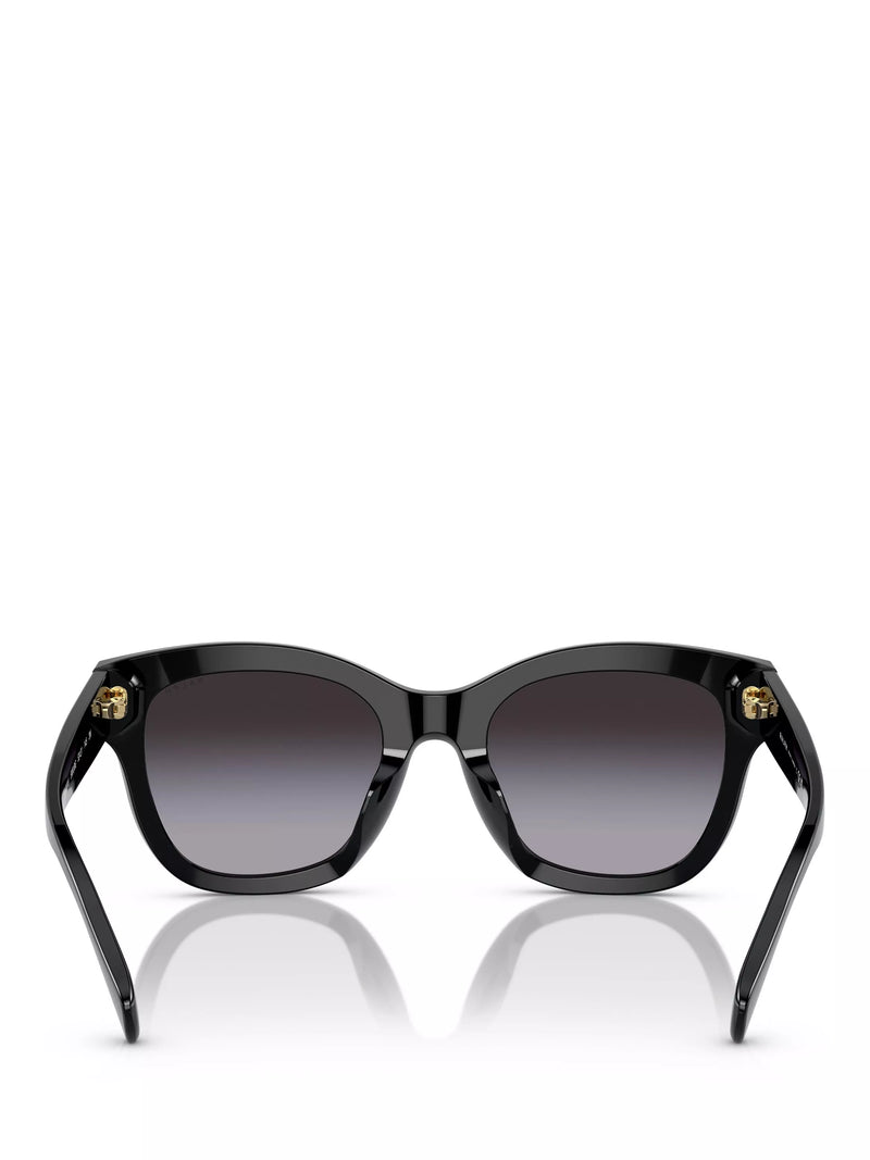 Ralph Lauren oval black gradient sunglasses 52mm, UK version