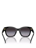 Ralph Lauren oval black gradient sunglasses 52mm, UK version