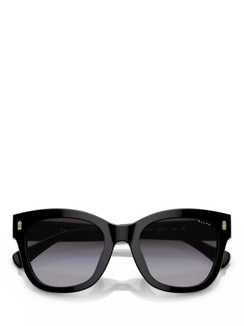 Ralph Lauren oval black gradient sunglasses 52mm, UK version