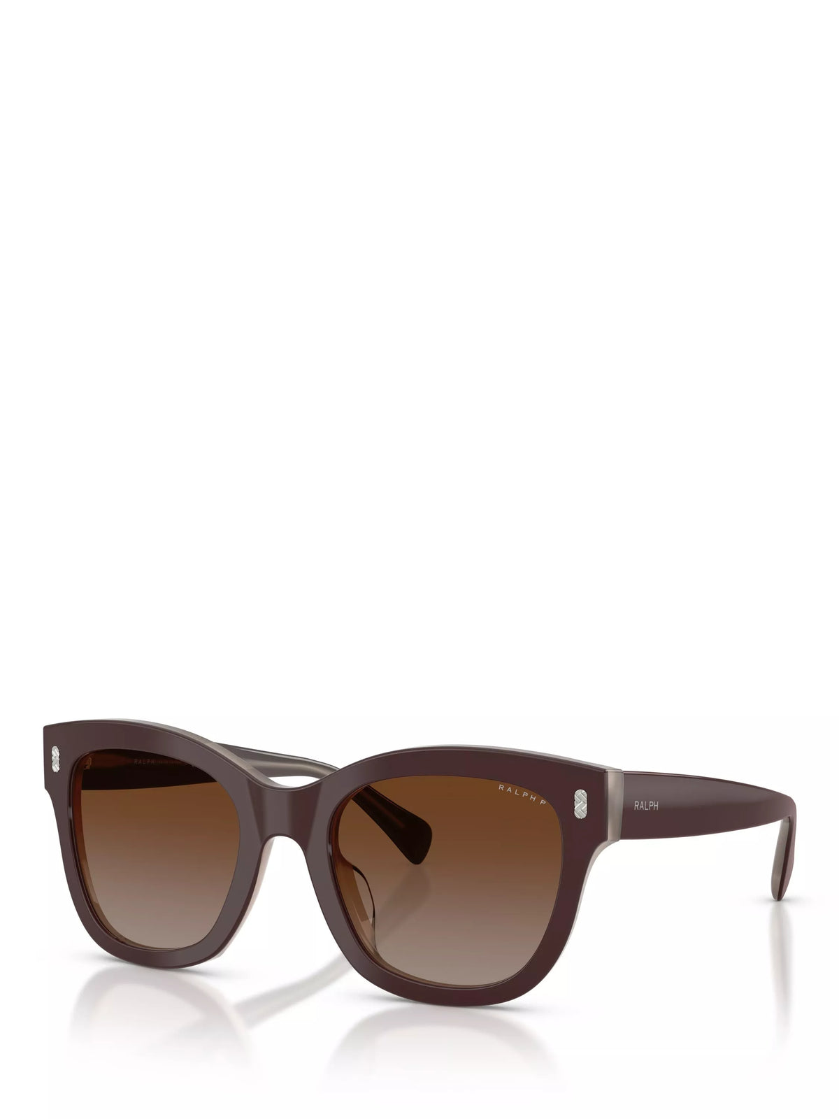 Ralph Lauren women's polarised oval sunglasses brown, 52mm lens, imported from the UK