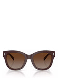 Ralph Lauren women's polarised oval sunglasses brown, 52mm lens, imported from the UK