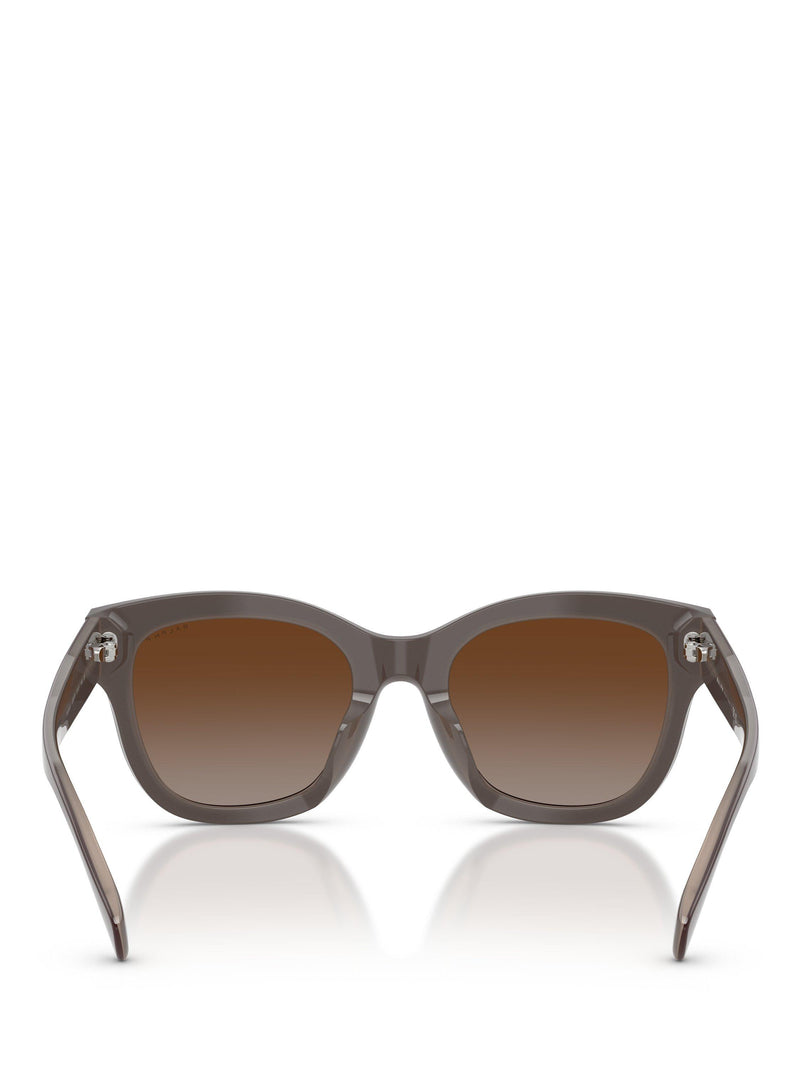 Ralph Lauren women's polarised oval sunglasses brown, 52mm lens, imported from the UK