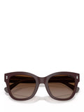 Ralph Lauren women's polarised oval sunglasses brown, 52mm lens, imported from the UK