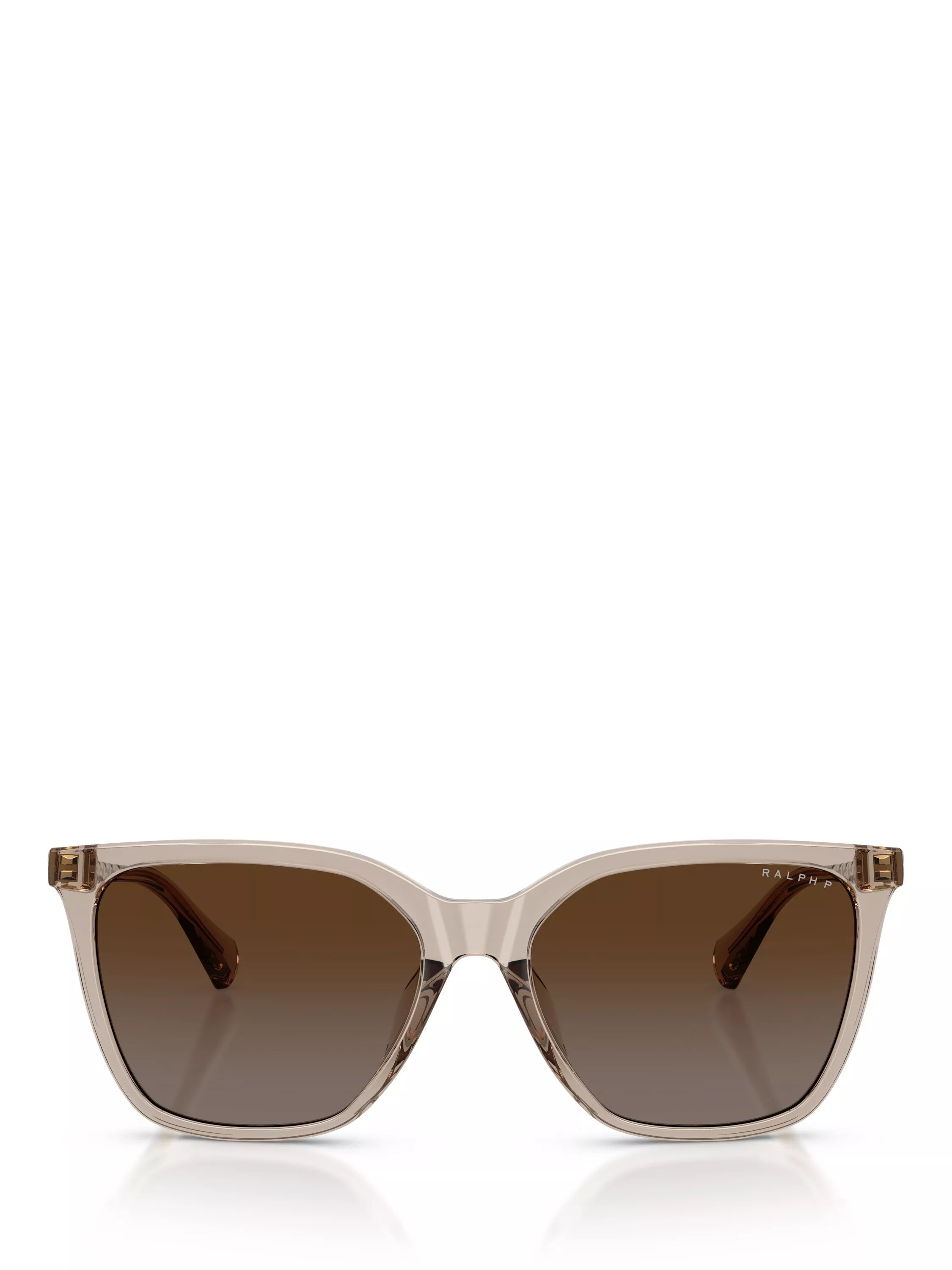 Ralph Lauren square sunglasses beige brown gradient (British brand)