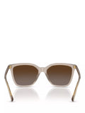 Ralph Lauren square sunglasses beige brown gradient (British brand)