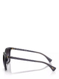 Ralph Lauren women's D-Frame sunglasses violet gradient 56mm - British product