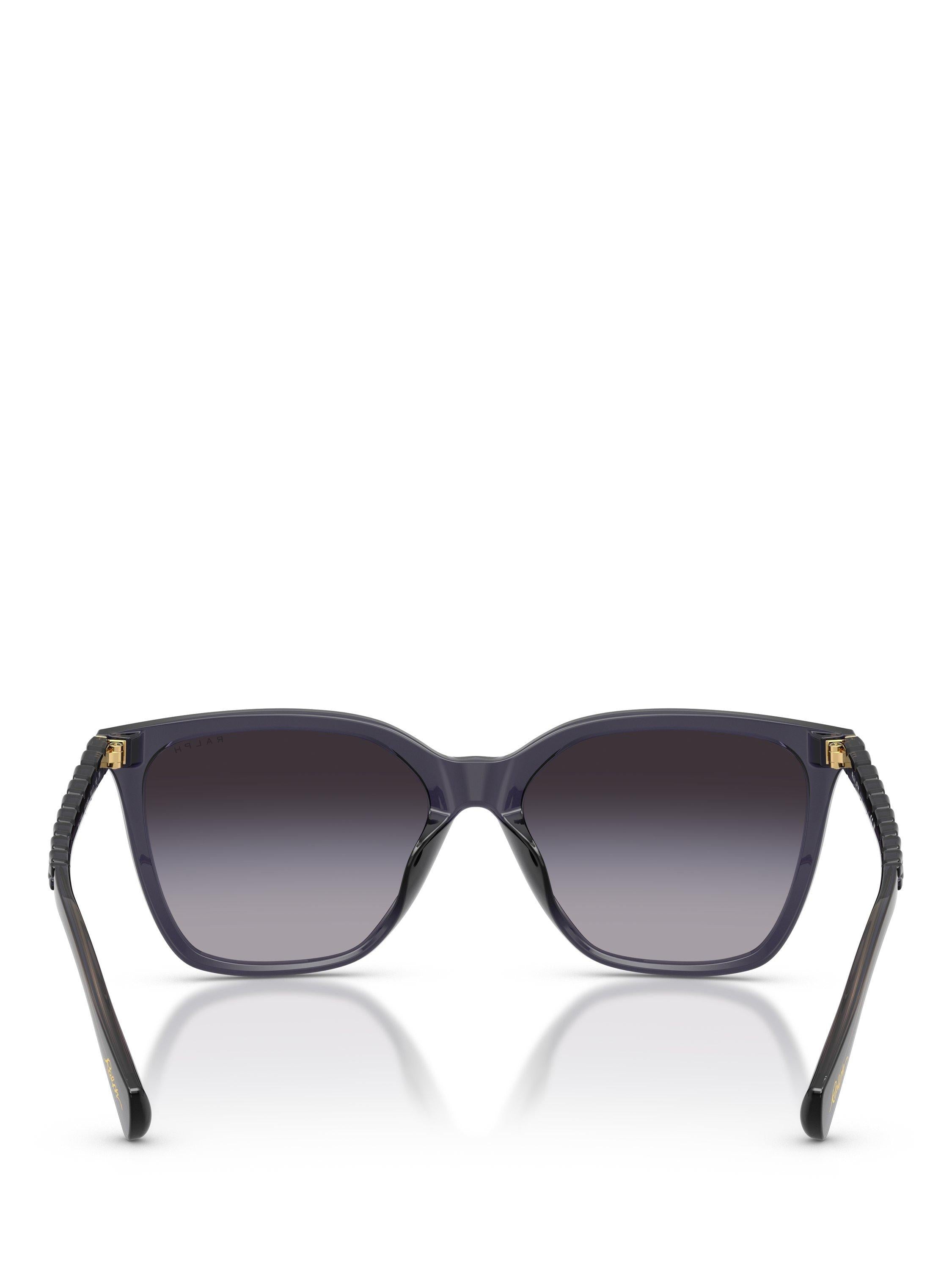 Ralph Lauren women's D-Frame sunglasses violet gradient 56mm - British product