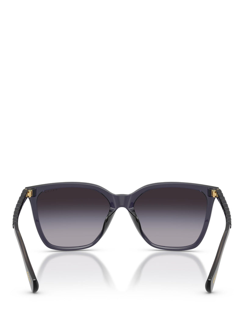 Ralph Lauren women's D-Frame sunglasses violet gradient 56mm - British product
