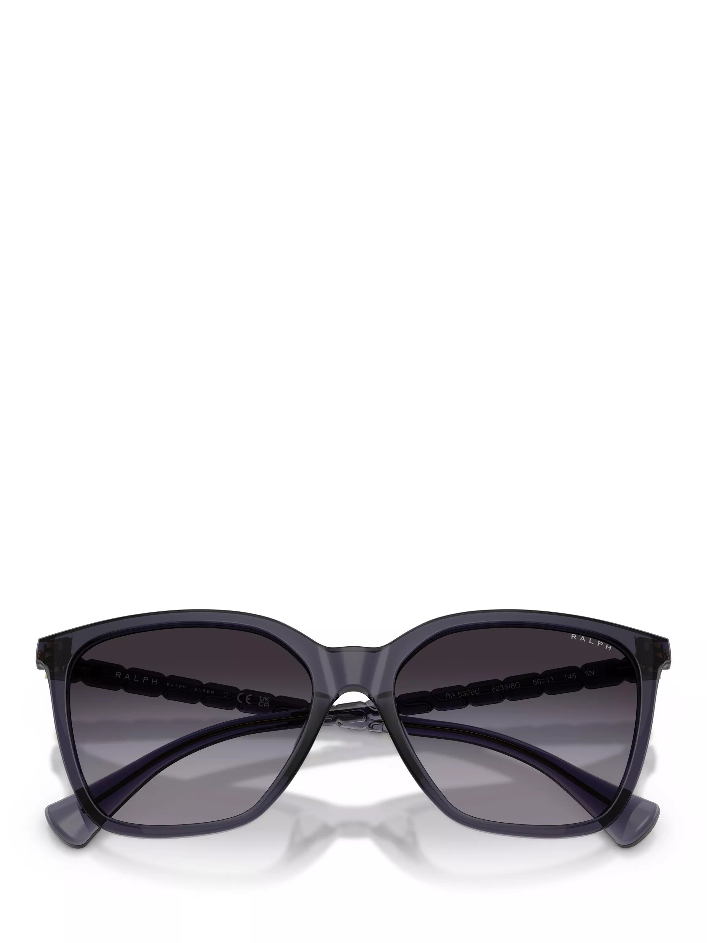 Ralph Lauren women's D-Frame sunglasses violet gradient 56mm - British product