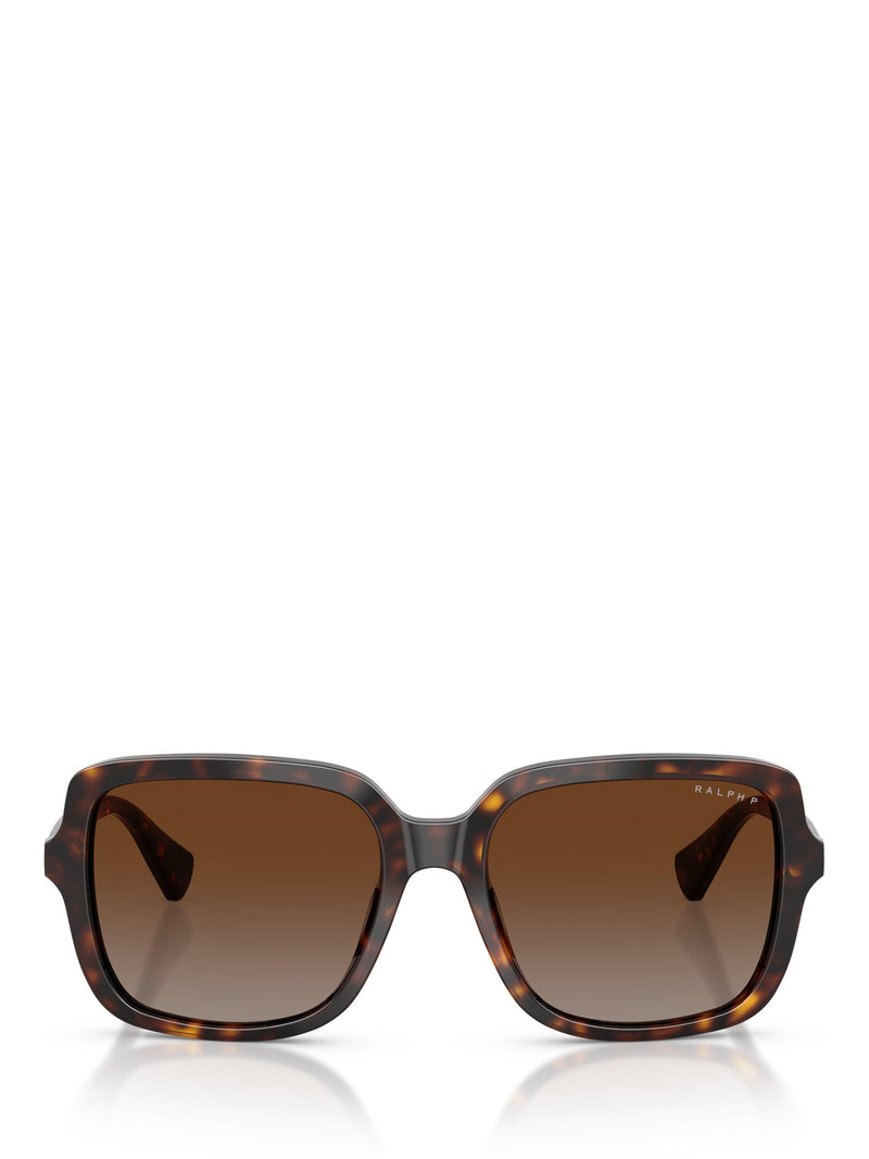 Ralph Lauren square polarised sunglasses brown frame 56mm (British brand)