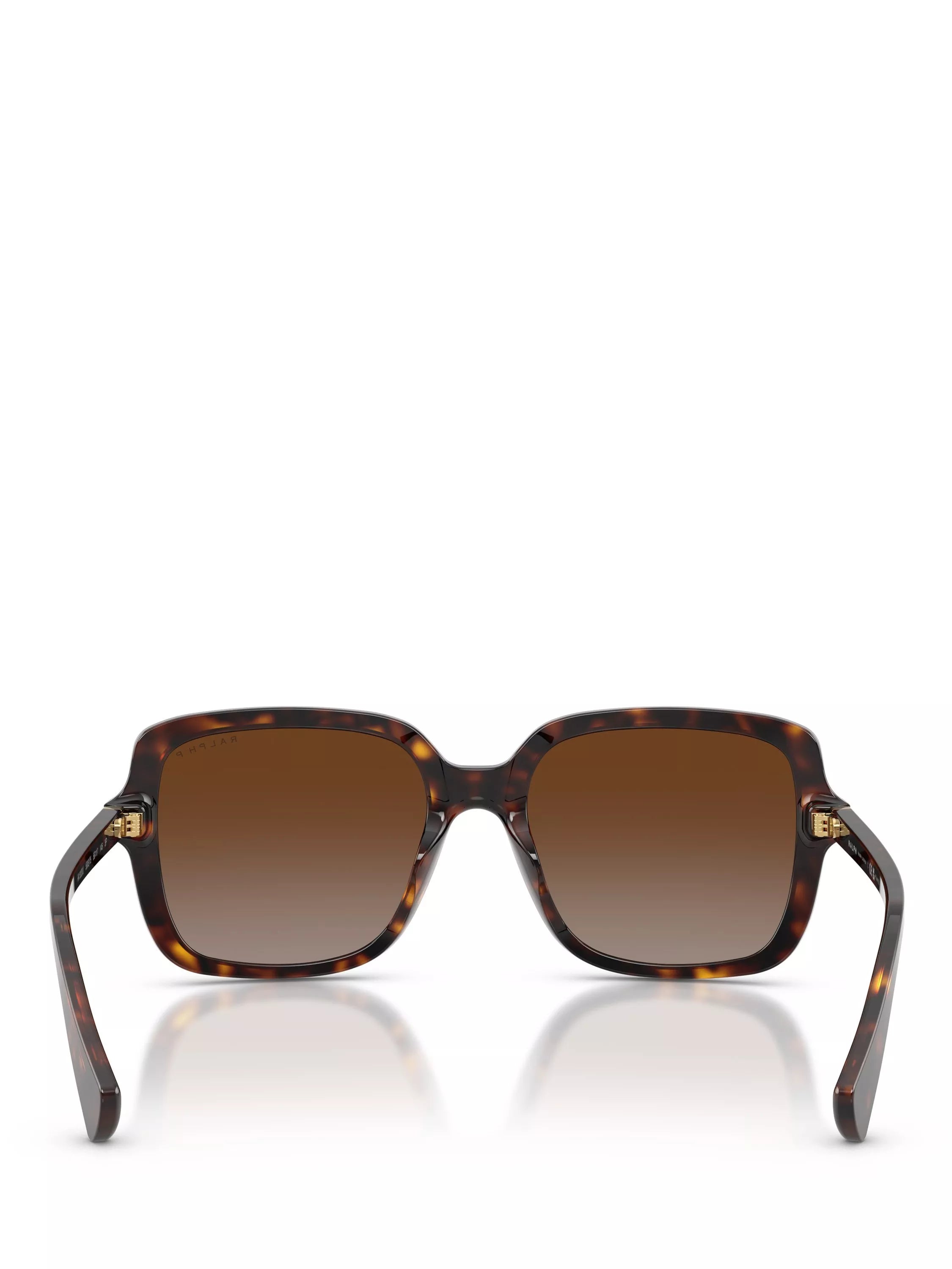 Ralph Lauren square polarised sunglasses brown frame 56mm (British brand)