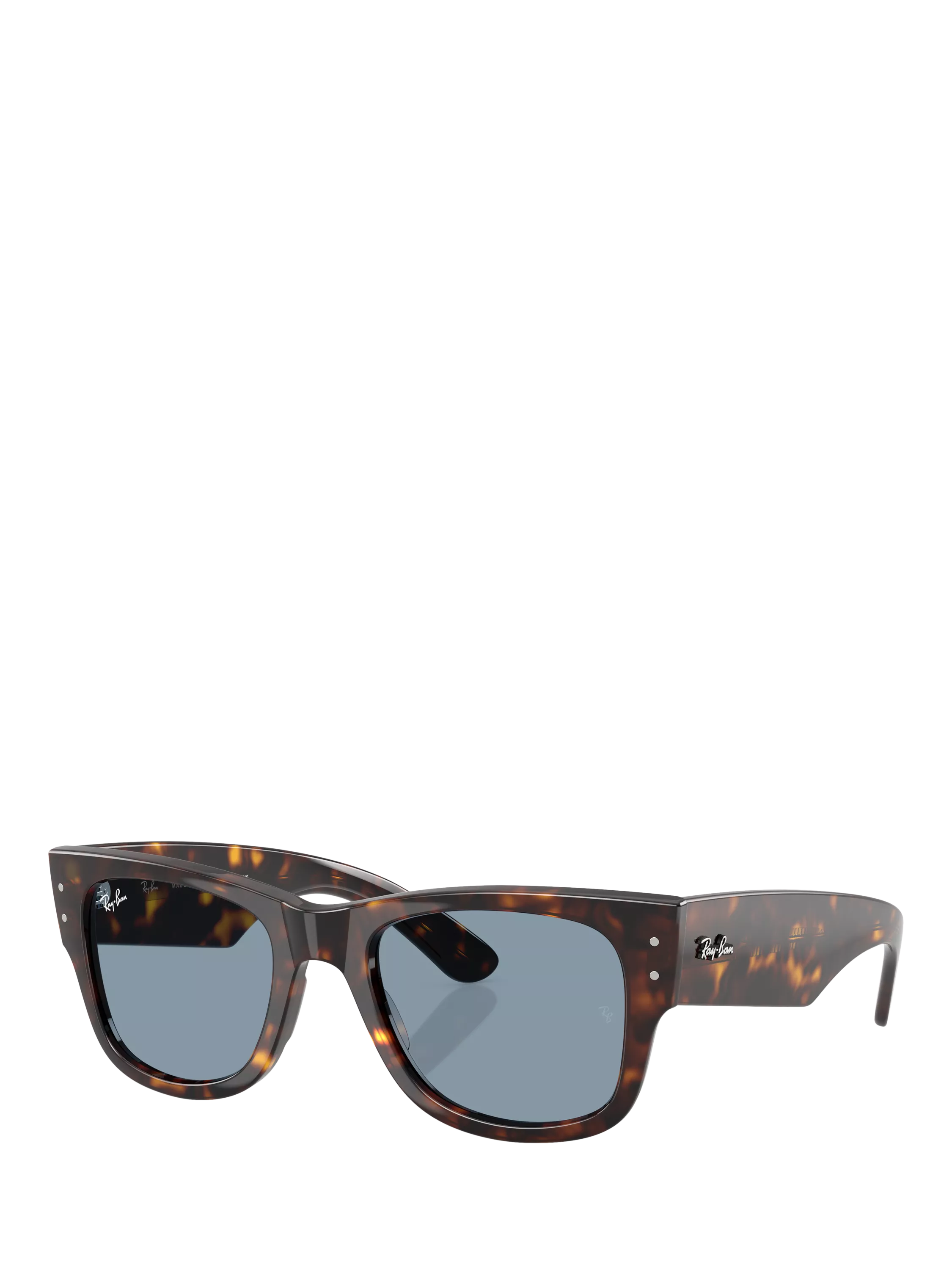 Ray-Ban Mega Wayfarer Havana blue sunglasses 51mm, UK version