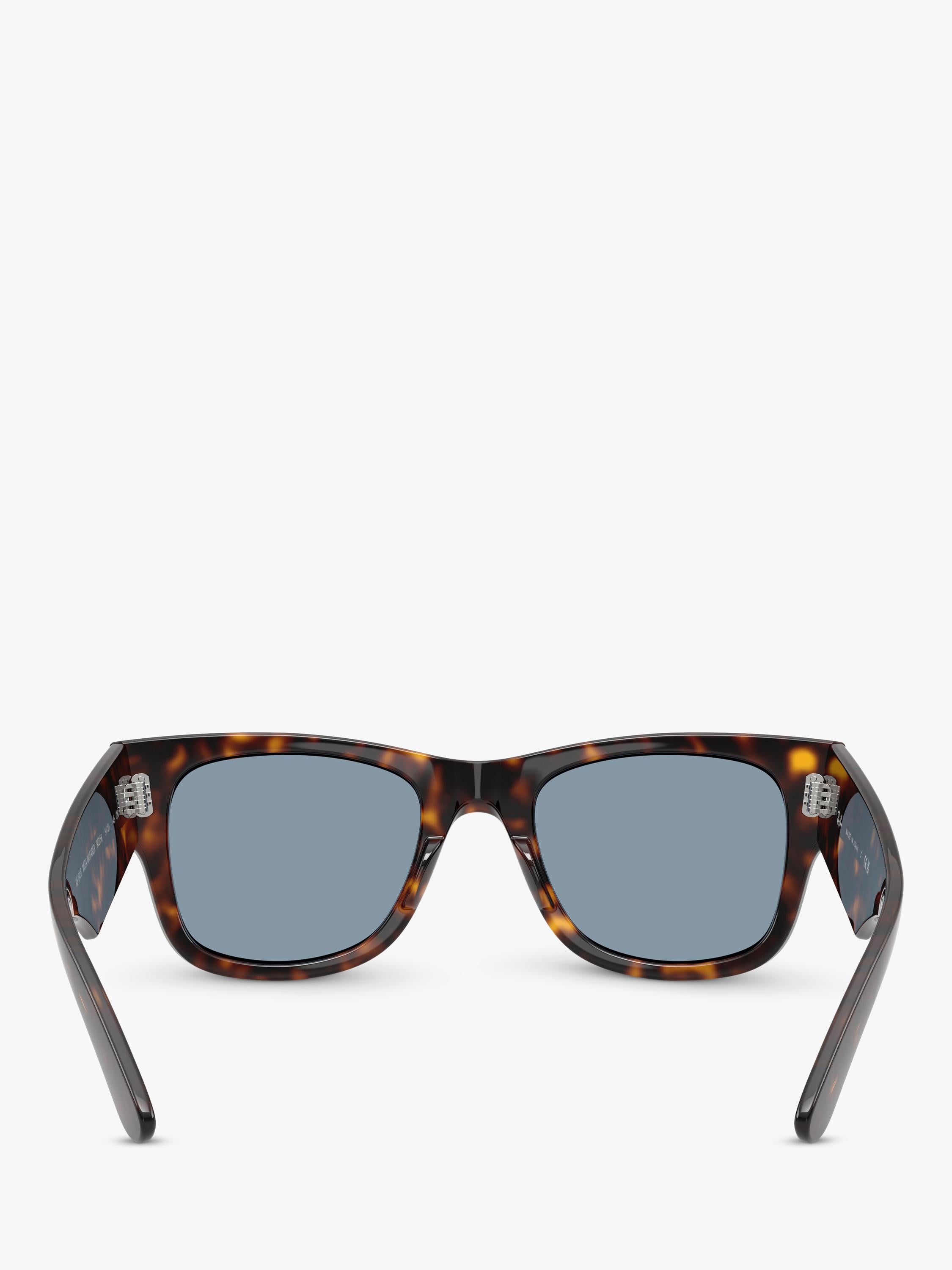 Ray-Ban Mega Wayfarer Havana blue sunglasses 51mm, UK version