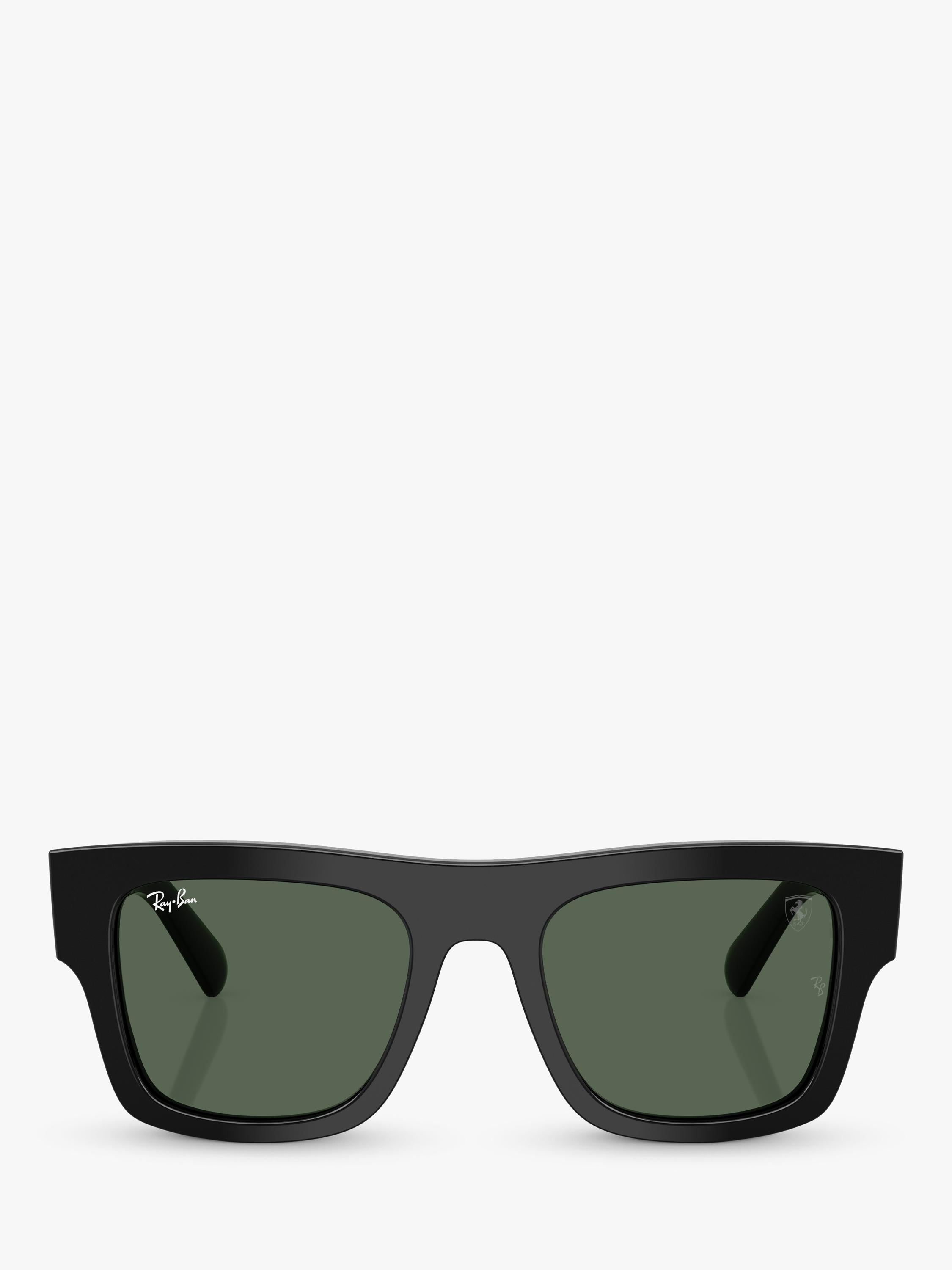 Ray-Ban square sunglasses black frame, UK version