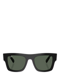 Ray-Ban square sunglasses black frame, UK version