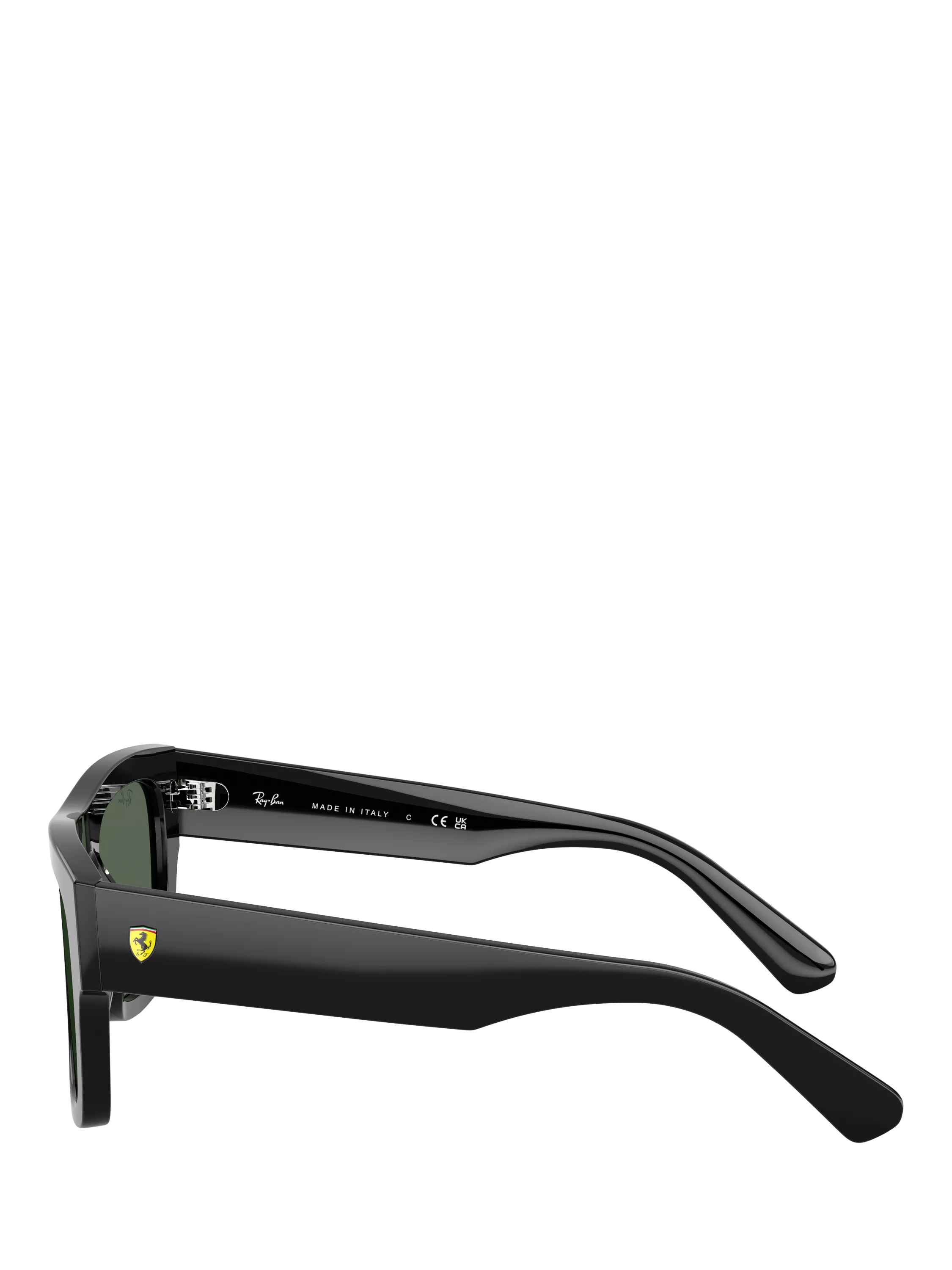 Ray-Ban square sunglasses black frame, UK version