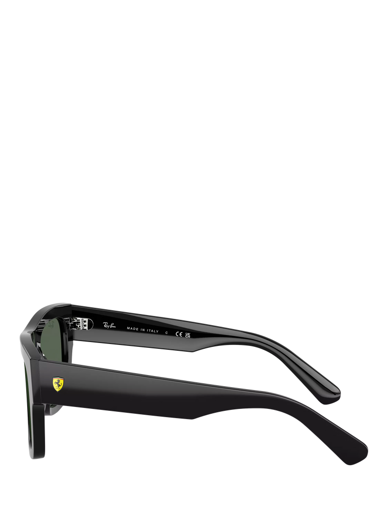 Ray-Ban square sunglasses black frame, UK version