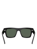 Ray-Ban square sunglasses black frame, UK version