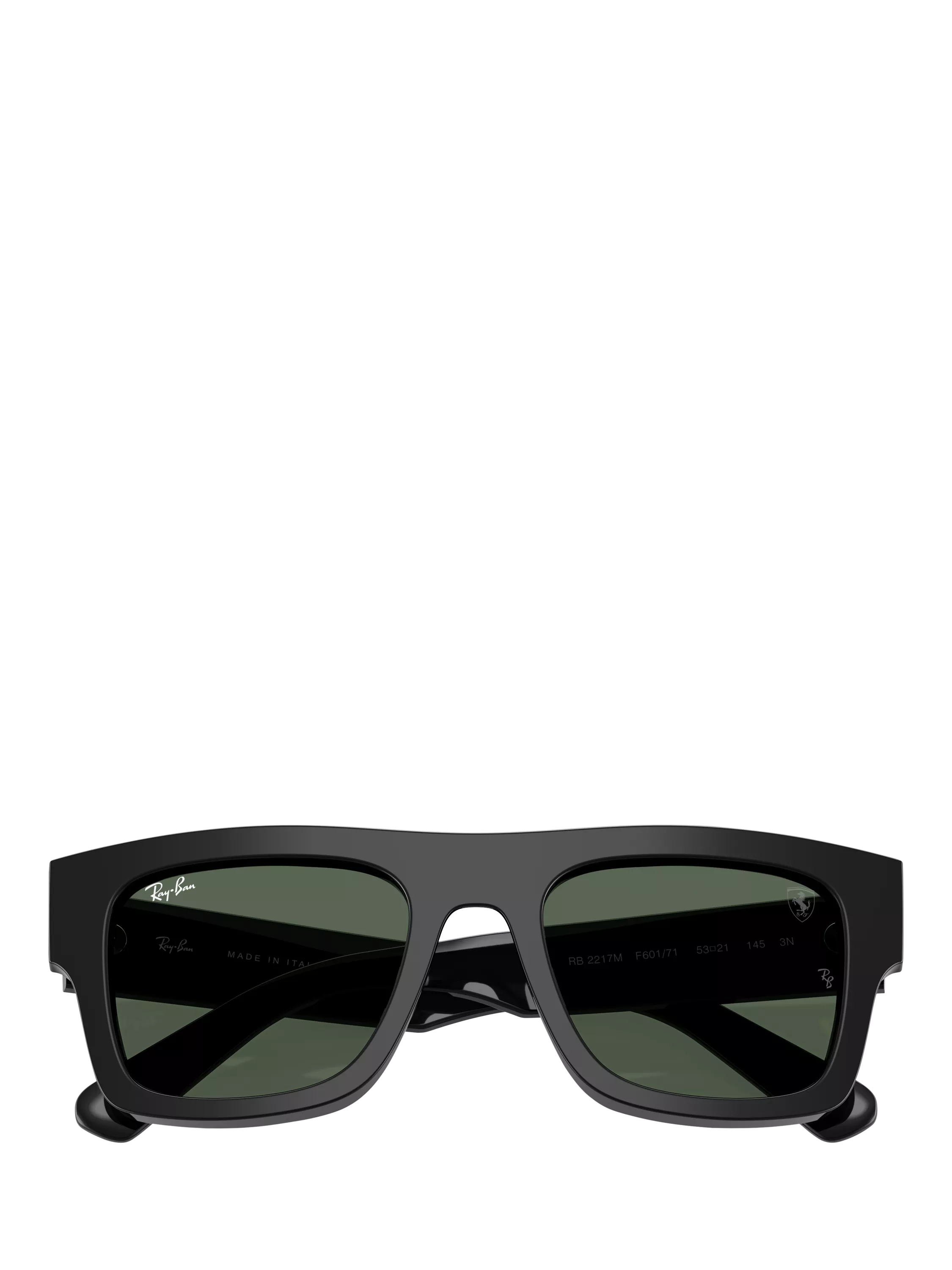 Ray-Ban square sunglasses black frame, UK version