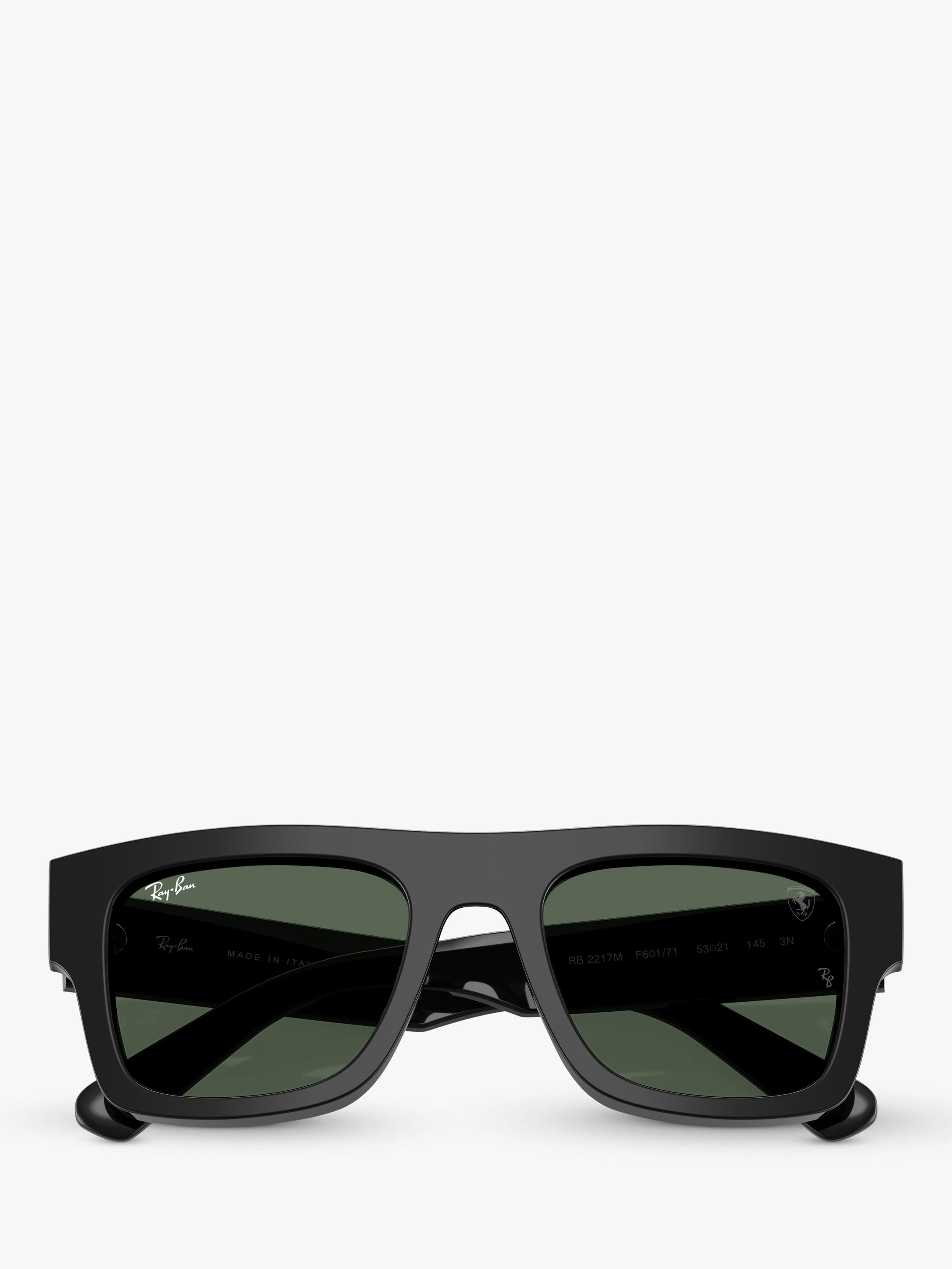 Ray-Ban square sunglasses black frame, UK version