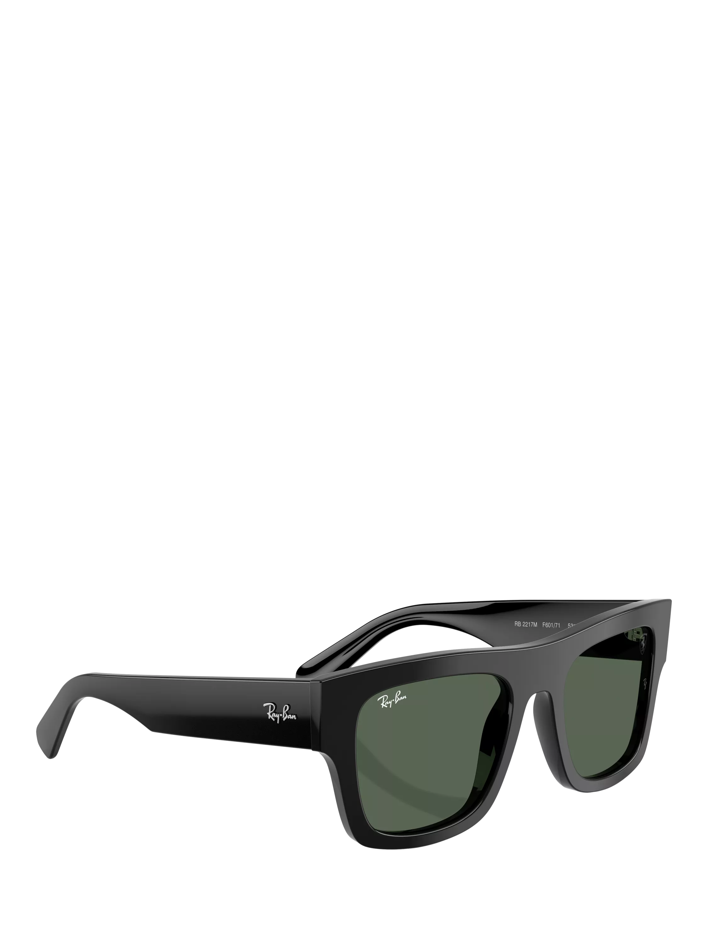 Ray-Ban square sunglasses black frame, UK version