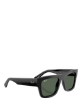 Ray-Ban square sunglasses black frame, UK version