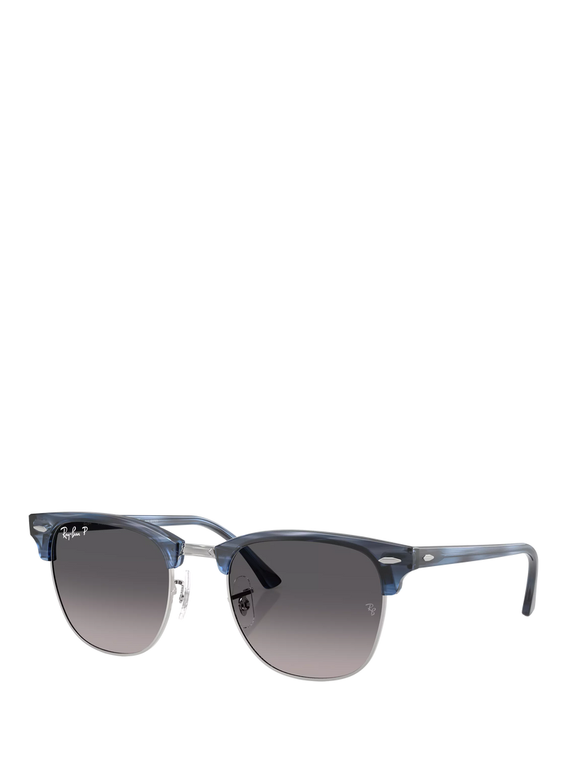 Ray-Ban square sunglasses blue/grey 51mm, imported from the UK