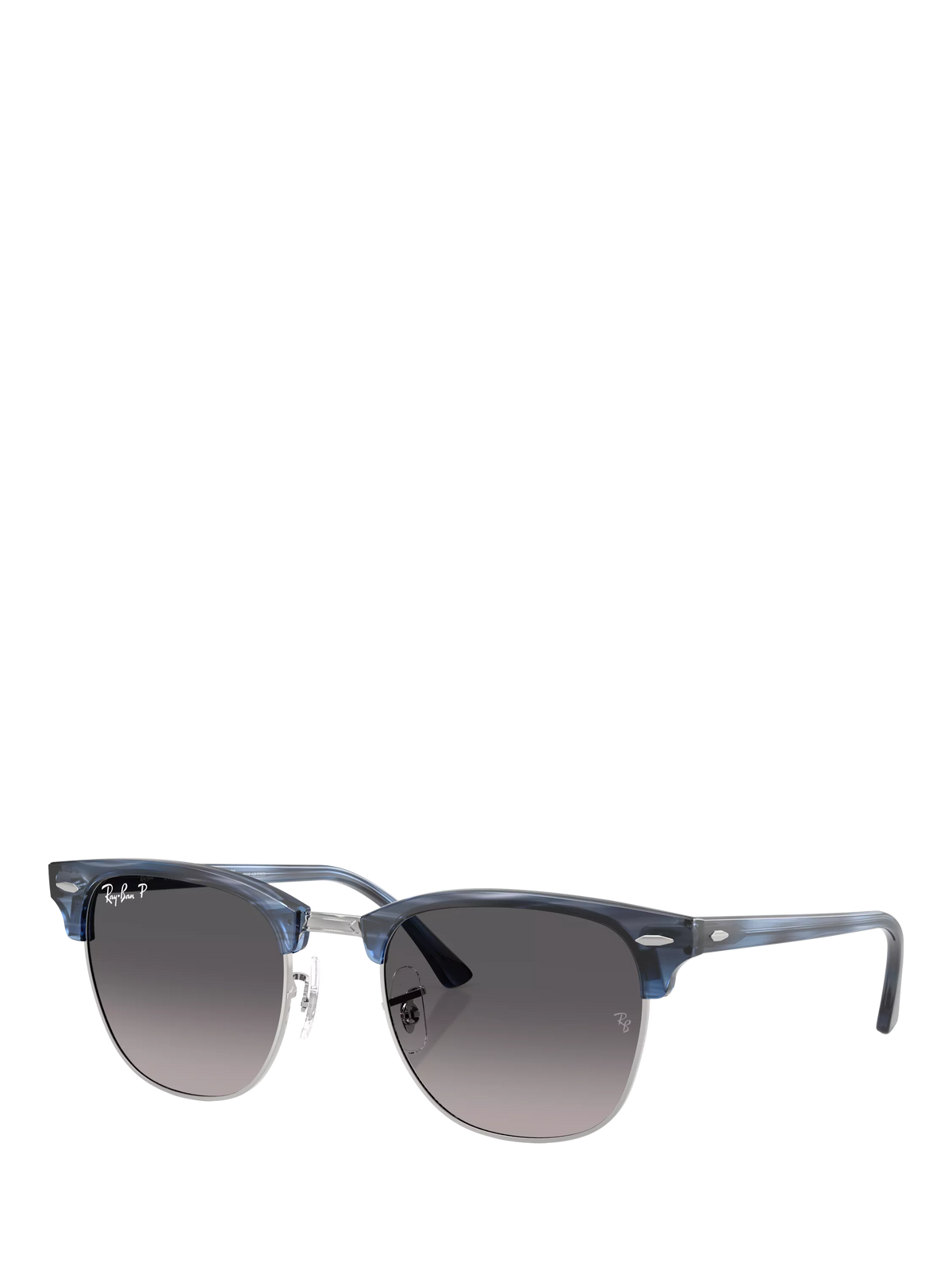 Ray-Ban square sunglasses blue/grey 51mm, imported from the UK